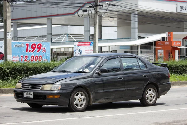 Chiangmai Ταϊλάνδη Ιουλίου 2018 Παλιά Ιδιωτικό Αυτοκίνητο Toyota Corona Στο — Φωτογραφία Αρχείου