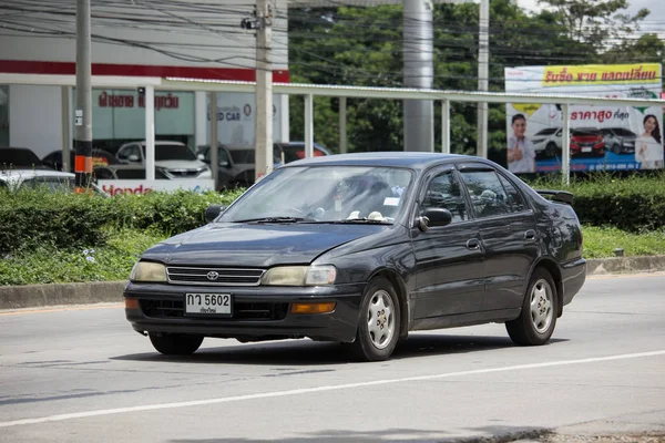 Чиангмай Таиланд Июля 2018 Частный Старый Автомобиль Toyota Corona Дороге — стоковое фото