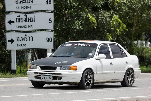 Chiangmai Thailand Juli 2018 Privates Altes Auto Toyota Corolla Foto — Stockfoto