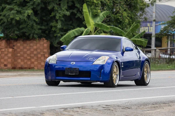 Chiangmai Tailandia Julio 2018 Coche Carreras Privado Nissan 350Z Carretera —  Fotos de Stock