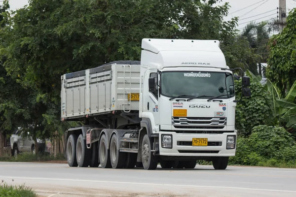 2018年7月24日 五十铃拖车倾卸卡车在公路公路 在路1001号 离清迈8公里 — 图库照片