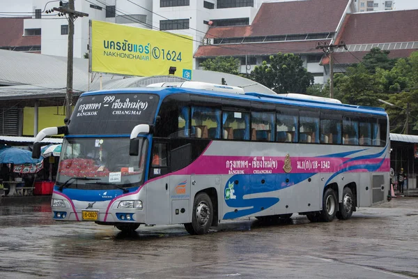 Chiangmai Thailand Augustus 2018 Volvo Bus Van Transportbedrijf Van Regering — Stockfoto