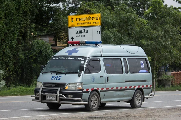 Chiangmai Thailand Juli 2018 Krankenwagen Der Sansai Luang Unterbezirksorganisation Foto — Stockfoto