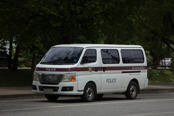 Chiangmai Tajlandia Lipca 2018 Samochód Policyjny Van Royal Thai Policji — Zdjęcie stockowe
