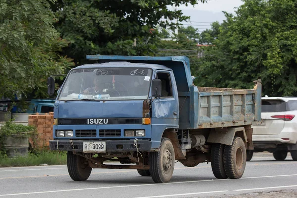 Chiangmai Tailândia Julho 2018 Private Isuzu Dump Truck Estrada 1001 — Fotografia de Stock