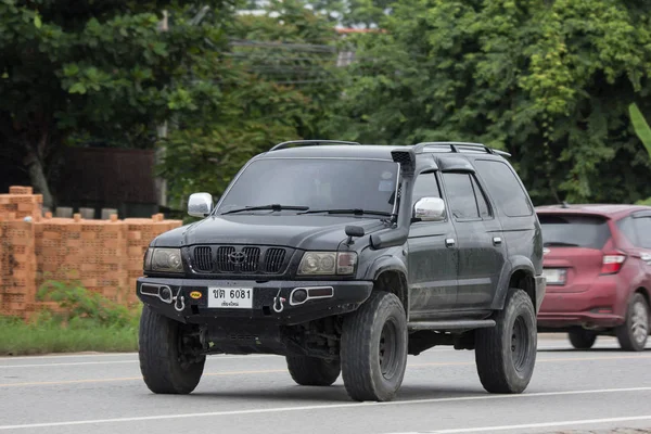 Chiangmai Tailândia Julho 2018 Private Suv Car Toyota Sport Rider — Fotografia de Stock