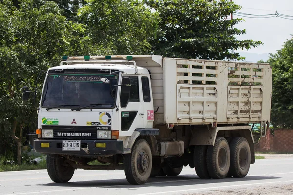 Chiangmai Thailandia Agosto 2018 Private Mitsubishi Fuso Dump Truck Foto — Foto Stock