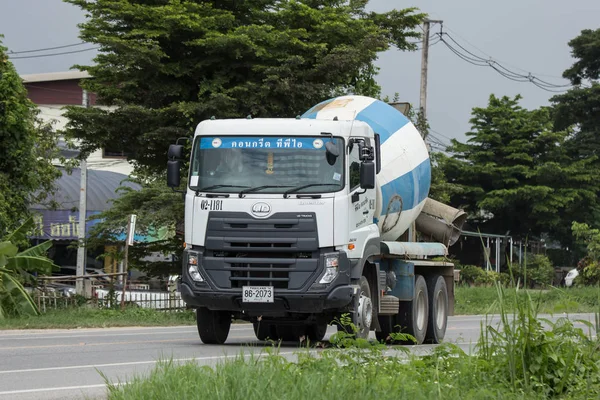 Chiangmai Thaiföld Augusztus 2018 Cement Teherautó Közlekedési Tpi Fotó 1001 — Stock Fotó