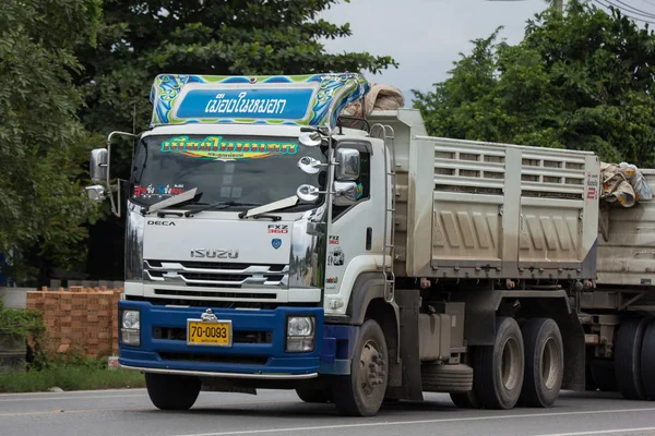 Chiangmai Tajlandia 2018 Sierpnia Prywatne Isuzu Wywrotka Drodze 1001 Dzielnicy — Zdjęcie stockowe