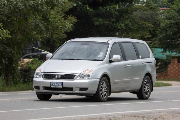 Chiangmai Tayland Ağustos 2018 Özel Mpv Araç Kia Grand Karnaval — Stok fotoğraf