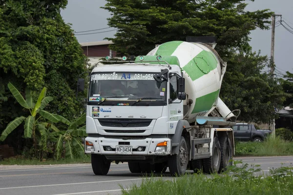 Chiangmai Thaiföld Augusztus 2018 Cement Teherautó Társaság Beton Anukul Fotó — Stock Fotó