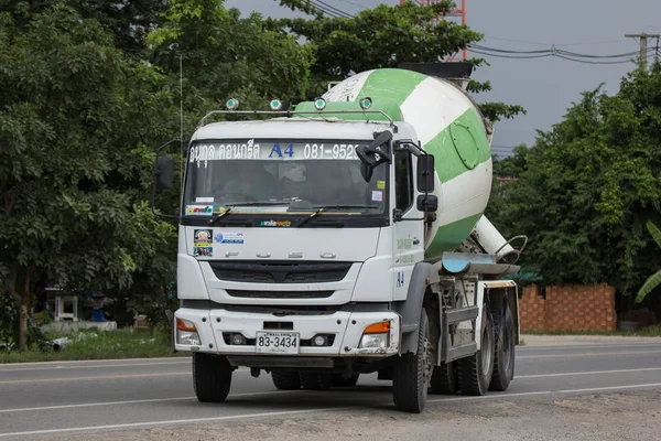 Chiangmai Thailandia Agosto 2018 Camion Cemento Della Società Anukul Concrete — Foto Stock