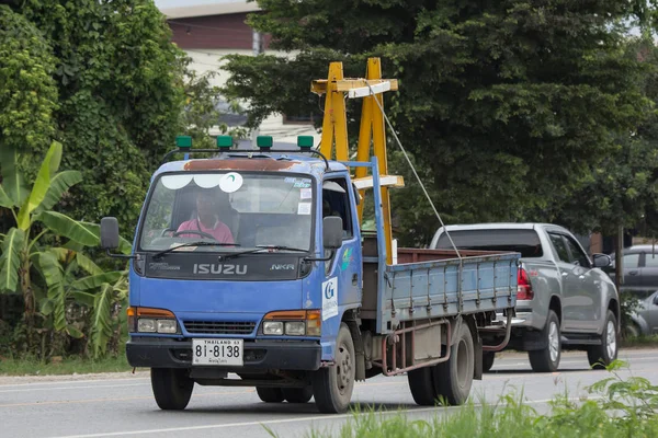Chiangmai Tailandia Agosto 2018 Camión Carga Privado Isuzu Foto Carretera — Foto de Stock
