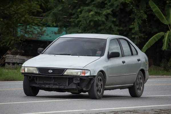 Chiangmai Thajsko Srpna 2018 Soukromé Staré Auto Nissan Sunny Silnici — Stock fotografie