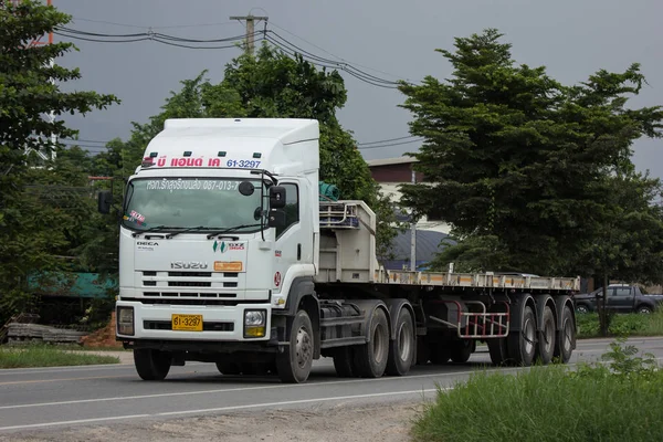 2018年8月3日 私人五十铃货运卡车 照片在路1001号约8公里 从清迈市中心 — 图库照片