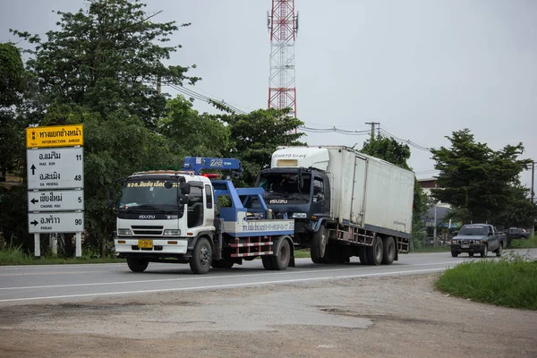 Chiangmai Tailandia Agosto 2018 Nam Jaruen Remolque Para Mudanza Vehículos — Foto de Stock