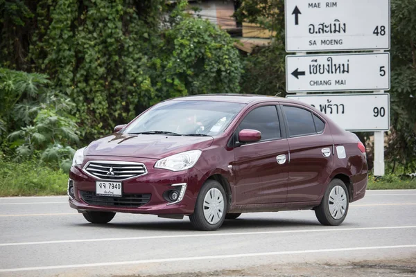 Chiangmai Tayland Ağustos 2018 Özel Araba Mitsubishi Çekin Fotoğraf Road — Stok fotoğraf