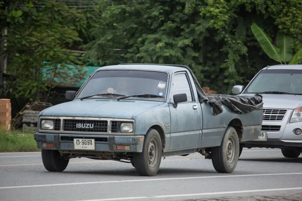 Chiangmai Tailândia Agosto 2018 Private Isuzu Old Pickup Car Foto — Fotografia de Stock