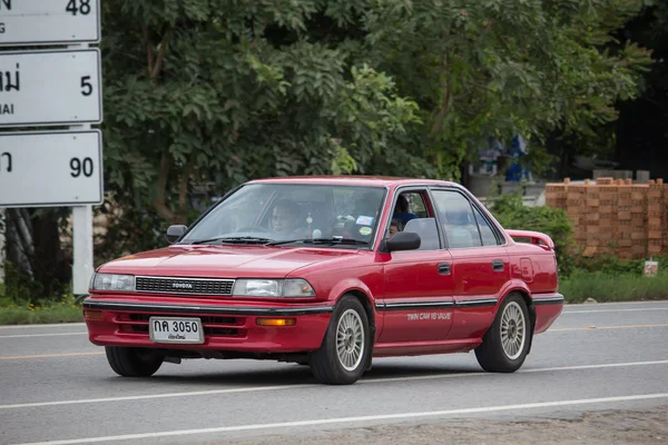 Chiangmai Thajsko Srpna 2018 Soukromá Old Auto Toyota Corolla Foto — Stock fotografie