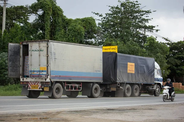 2018年8月6日 私人海诺货运卡车 照片在路1001号约8公里 从清迈市中心 — 图库照片
