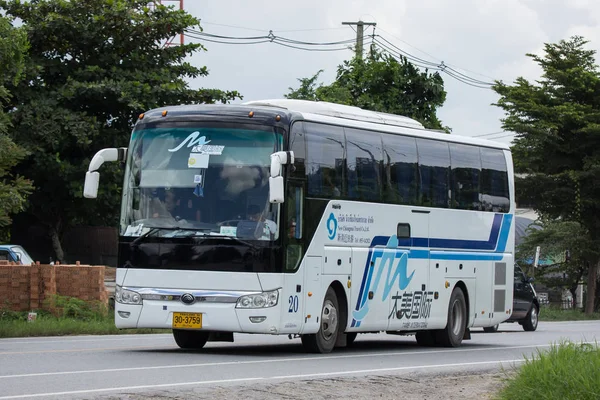 Chiangmai Thailand Augusti 2018 Resa Buss Nya Chiangmai Reseföretag Foto — Stockfoto