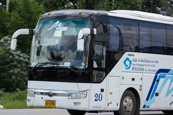 Chiangmai Tajlandia 2018 Sierpnia Podróż Autobusem Nowe Biuro Podróży Chiangmai — Zdjęcie stockowe