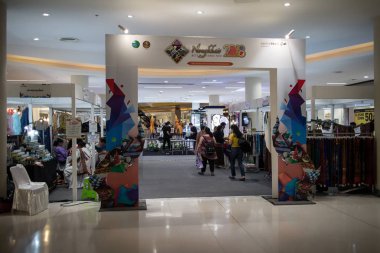 Chiangmai, Tayland - 13 Eylül 2018: Promosyon alan merkez Festivali Chiang Mai. Yeni iş Plaza, Chiangmai. Yaklaşık 3 Km. şehir Chiangmai, Tayland.