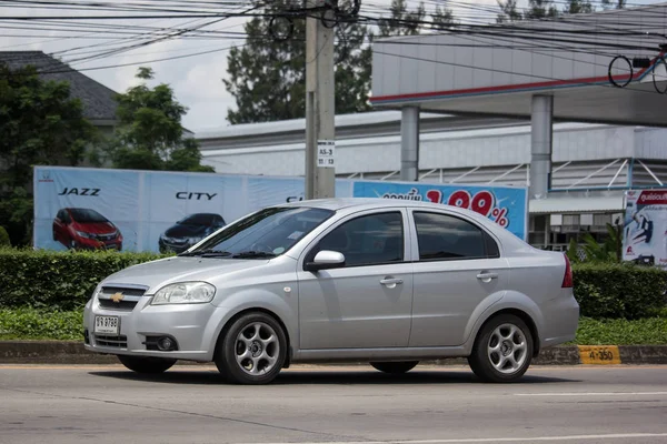 Чиангмай Таиланд Сентября 2018 Частный Автомобиль Chevrolet Sonic Photo Road — стоковое фото