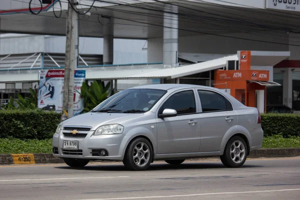 Chiangmai Tailandia Septiembre 2018 Coche Privado Chevrolet Sonic Foto Carretera — Foto de Stock