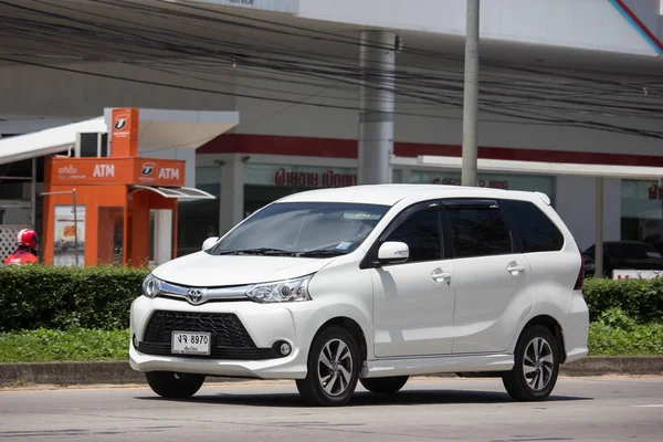 Chiangmai Thailand September 2018 Privat Toyota Avanza Bil Mini Suv — Stockfoto