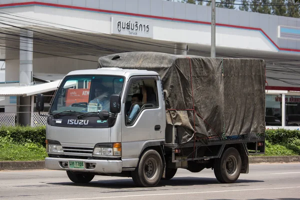 Chiangmai Tajlandia 2018 Września Prywatne Isuzu Cargo Ciężarówka Zdjęcie Drodze — Zdjęcie stockowe