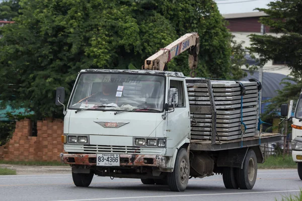 Chiangmai Tailandia Agosto 2018 Camión Carga Hino Privado Foto Carretera — Foto de Stock