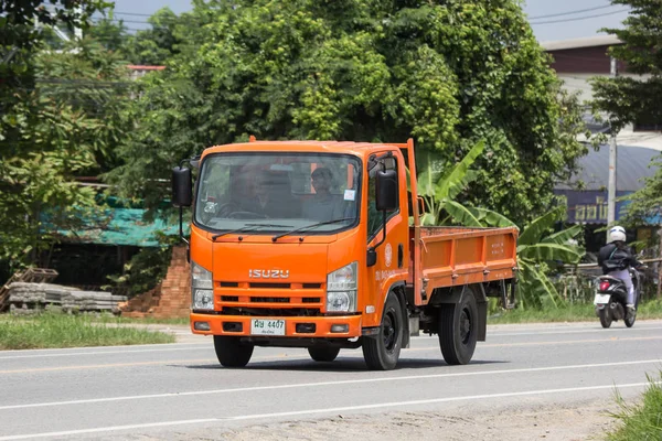 2018年8月7日 Thailands 省发电局的卡车 在路1001号 离清迈8公里 — 图库照片
