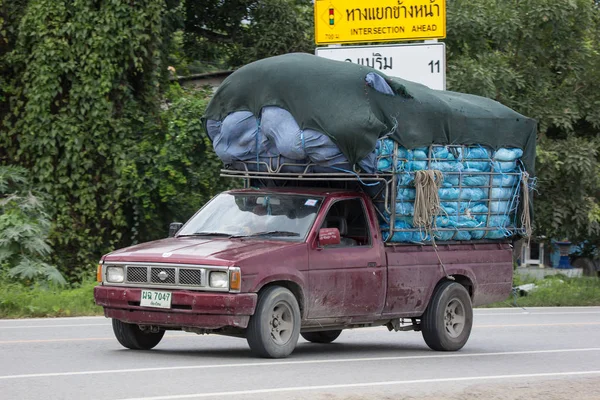 Chiangmai Tailandia Agosto 2018 Camioneta Privada Nissan Big Carretera 1001 — Foto de Stock