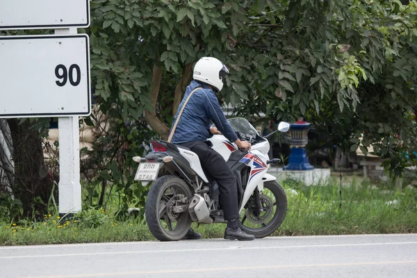 Chiangmai Thailand Agustus 2018 Swasta Racing Honda Cbr Motorcycle Foto — Stok Foto