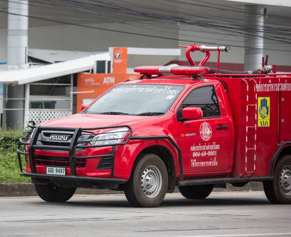 Chiangmai Tailandia Agosto 2018 Camión Bomberos Organización Administrativa Del Subdistrito — Foto de Stock