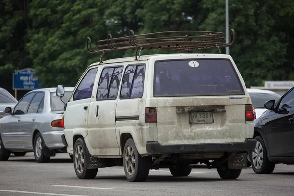 Chiangmai Thajsko Srpna 2018 Staré Toyota Liteace Soukromé Van Silnici — Stock fotografie