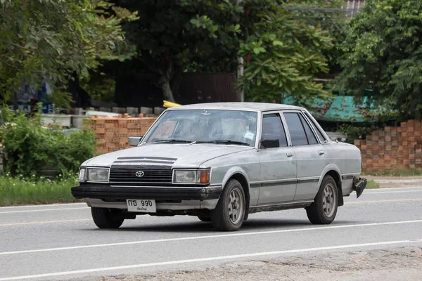 Chiangmai Tailândia Setembro 2018 Carro Particular Old Toyota Crown Estrada — Fotografia de Stock