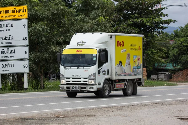 Chiangmai Thailand September 2018 Container Truck Für Den Transport Von — Stockfoto