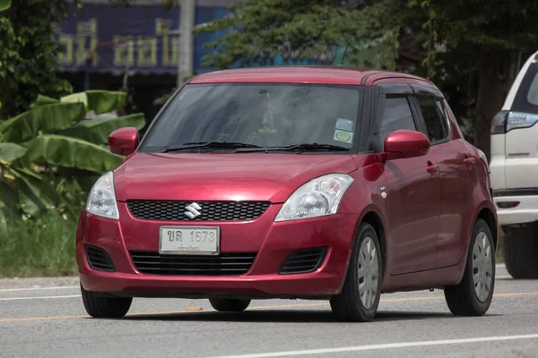 Chiangmai Tailandia Septiembre 2018 Coche Privado Suzuki Swift Foto Carretera — Foto de Stock