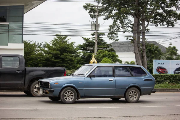 Chiangmai Tailândia Setembro 2018 Carro Velho Privado Toyota Corolla Foto — Fotografia de Stock