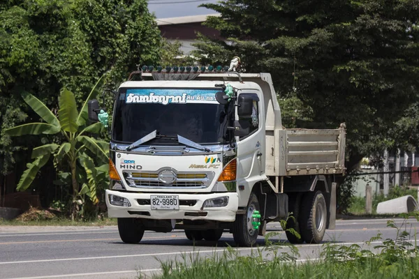 Chiangmai Tailândia Setembro 2018 Private Hino Dump Truck Estrada 1001 — Fotografia de Stock