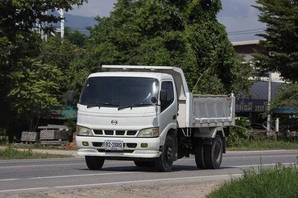 Chiangmai Thailand September 2018 Privat Hino Dumper Vägen 1001 Från — Stockfoto