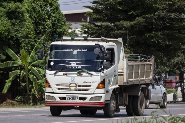 Chiangmai Thailandia Settembre 2018 Soldato Hino Dump Truck Sulla Strada — Foto Stock