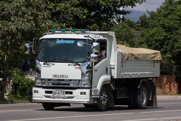 Chiangmai Tailândia Setembro 2018 Private Isuzu Dump Truck Estrada 1001 — Fotografia de Stock