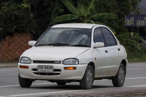 Chiangmai Tayland Eylül 2018 Özel Old Araba Mazda 121 Fotoğraf — Stok fotoğraf