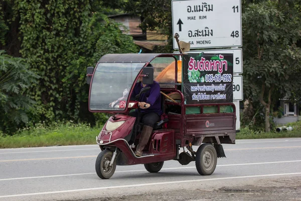 Chiangmai Thailand September 2018 Private Masuta Motorcycle Photo Road 121 — Stock Photo, Image