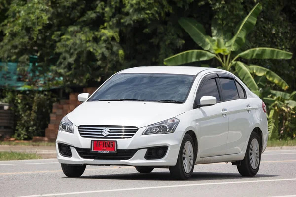 Chiangmai Tailandia Septiembre 2018 Coche Ecológico Privado Suzuki Ciaz Foto — Foto de Stock