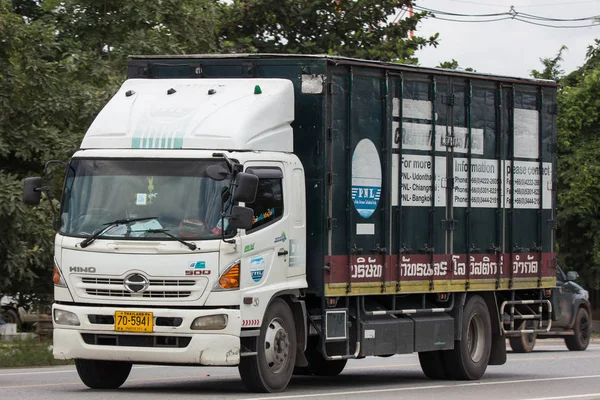 Chiangmai Tailândia Setembro 2018 Private Hino Cargo Truck Foto Estrada — Fotografia de Stock