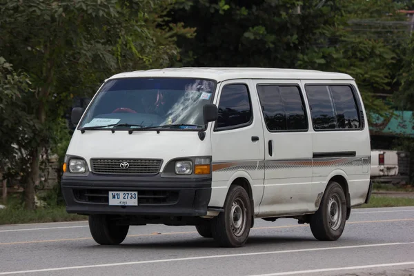 Chiangmai Tailândia Setembro 2018 Private Toyota Hiace Old Van Car — Fotografia de Stock